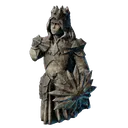 パイクミード女王の彫像の欠片