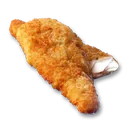 魚のフィレのフライ